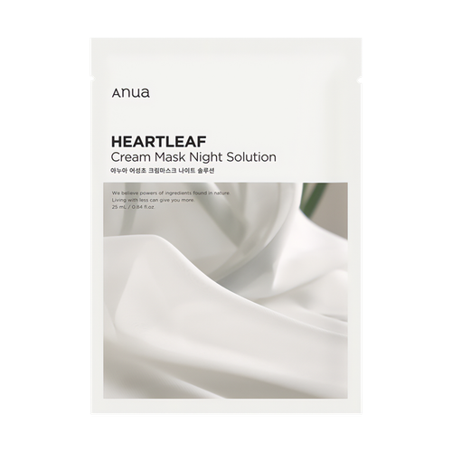 Anua Heartleaf Cream Mask Night Solution