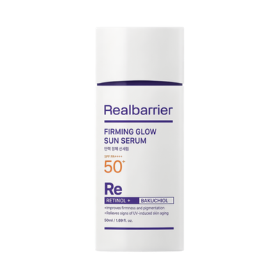 REALBARRIER Firming Glow Sun Serum SPF50+ PA++++, 50 ml.