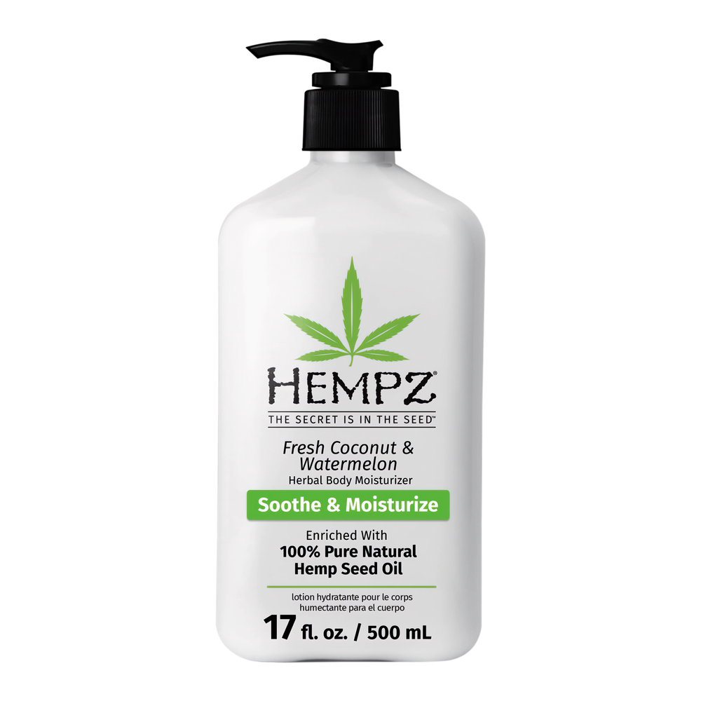 Молочко для тела HEMPZ Fresh Coconut & Watermelon Herbal Body Moisturizer 500ml