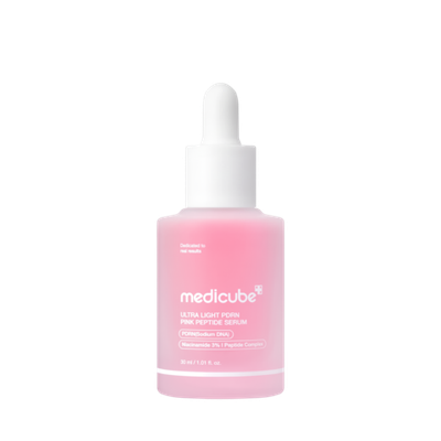 MEDICUBE Ultra Light PDRN Pink Peptide Serum, 30 ml.