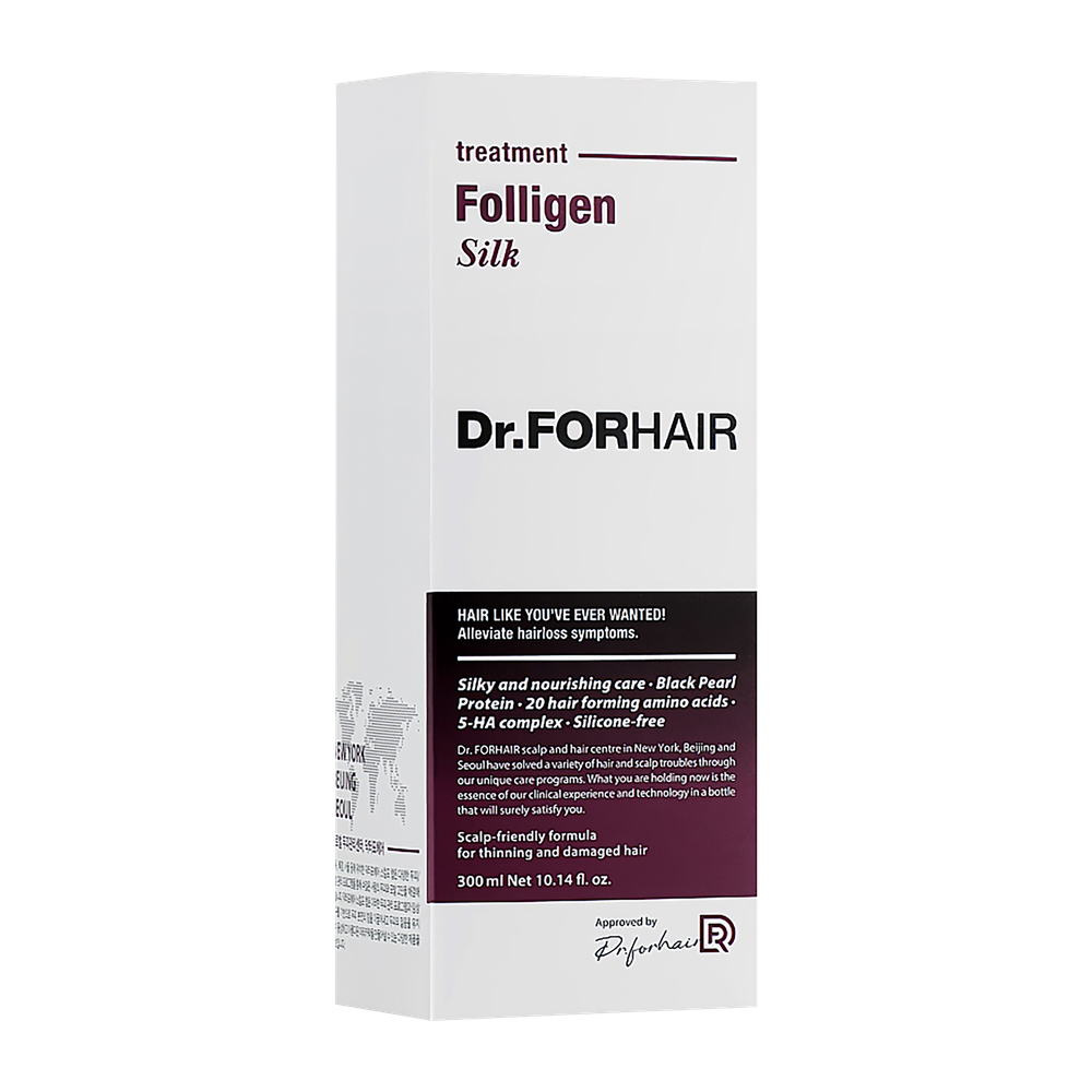 Маска-кондиционер для повреждённых волос Dr.Forhair Folligen Silk Treatment