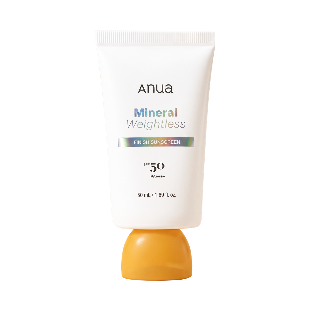 ANUA Mineral Weightless Finish Sunscreen, 50 ml.