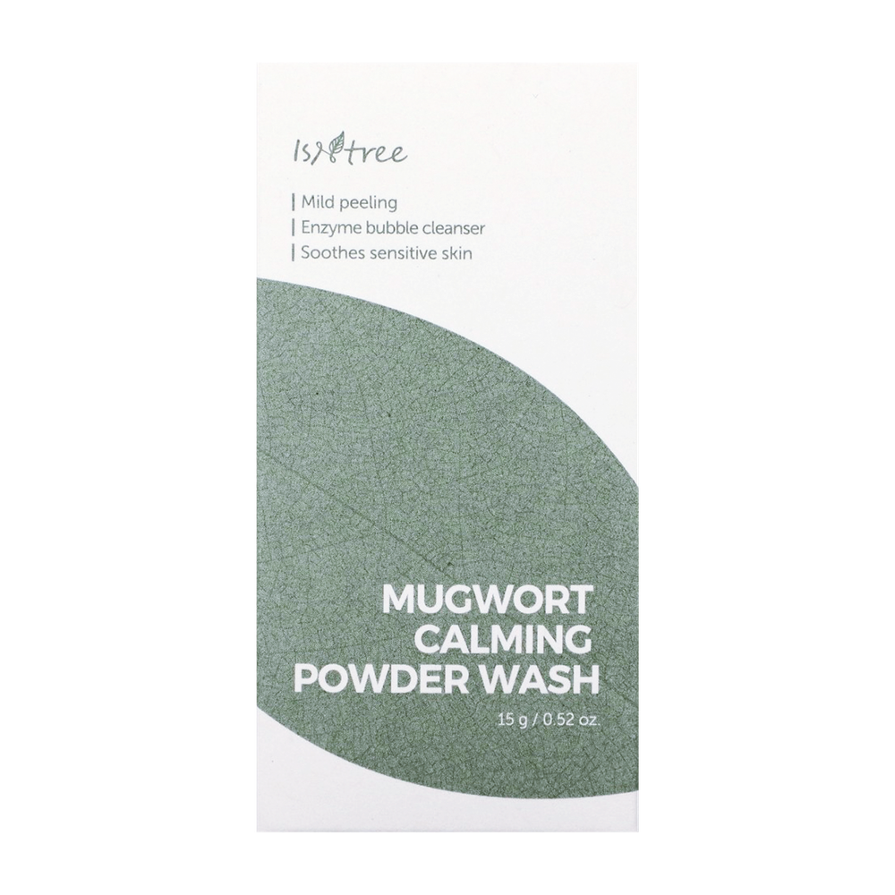 Успокаивающая энзимная пудра с полынью IsNtree Mugwort Calming Powder Wash