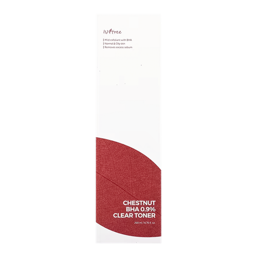 BHA-кислотой IsNtree Chestnut BHA 0.9% Clear Toner