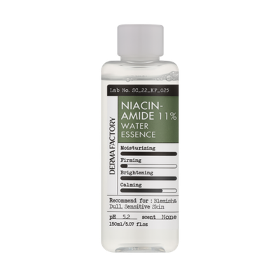 DERMA FACTORY Niacinamide 11% Water Essence, 150 ml.