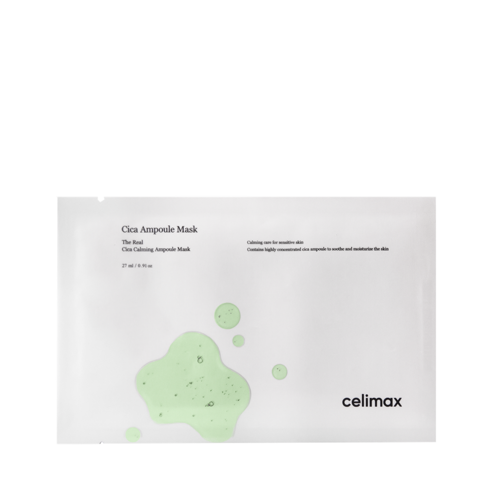 Celimax The Real Cica Calming Ampoule Mask