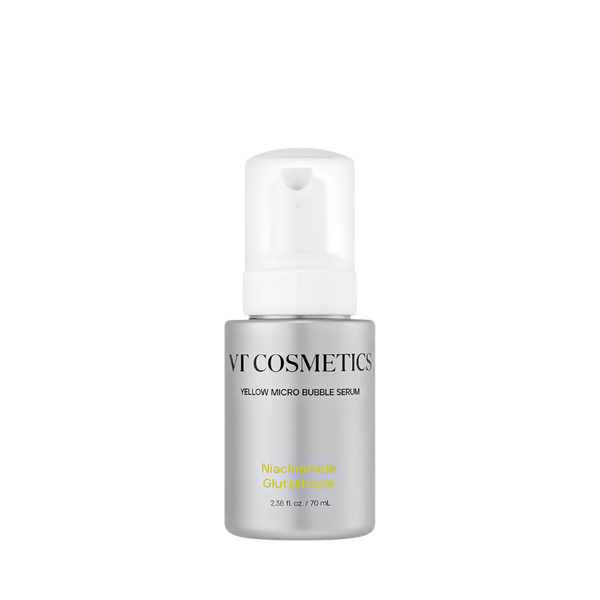 VT Cosmetics Niacinamide Glutathione Yellow Micro Bubble Serum