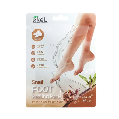 Ekel Snail Foot Peeling Pack (1 пара)