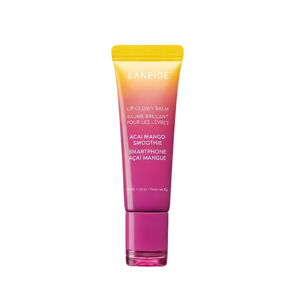 LANEIGE Lip Glowy Balm Acai Mango Smoothie, 10 g.