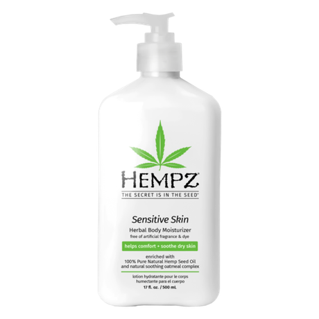 Молочко увлажняющее для тела, чувствительная кожа HEMPZ Sensitive Skin Herbal Body Moisturizer