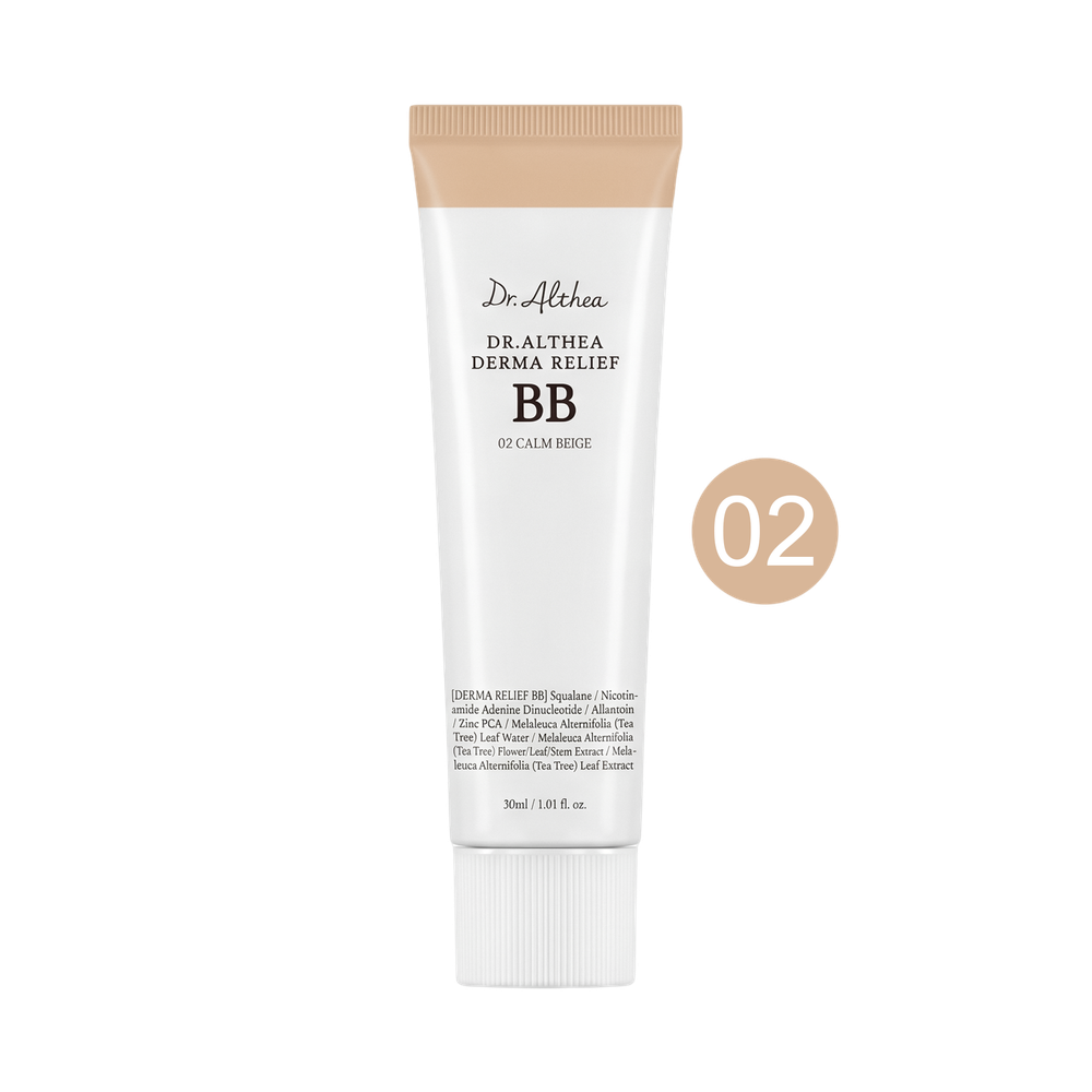 DR. ALTHEA Derma Relief BB 02 Calm Beige, 30 ml.