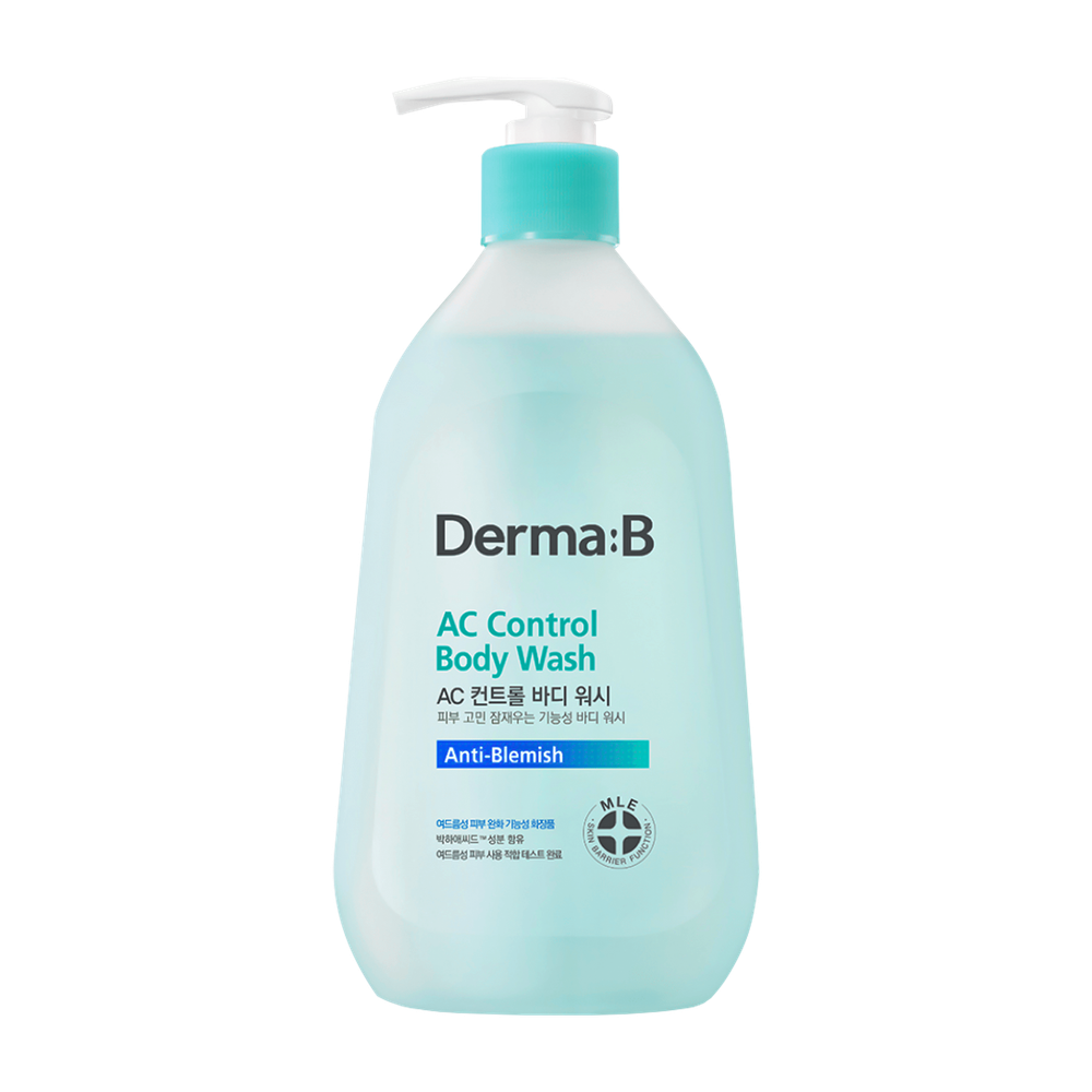 Ламеллярный гель для душа против воспалений Derma:B AC Control Body Wash