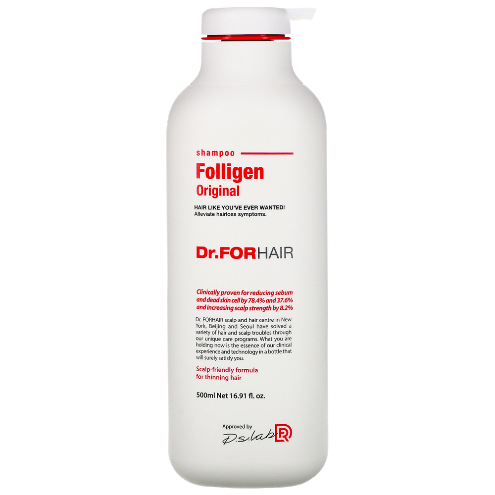 Шампунь с липосомами против выпадения волос Dr.Forhair Folligen Shampoo (500ml)