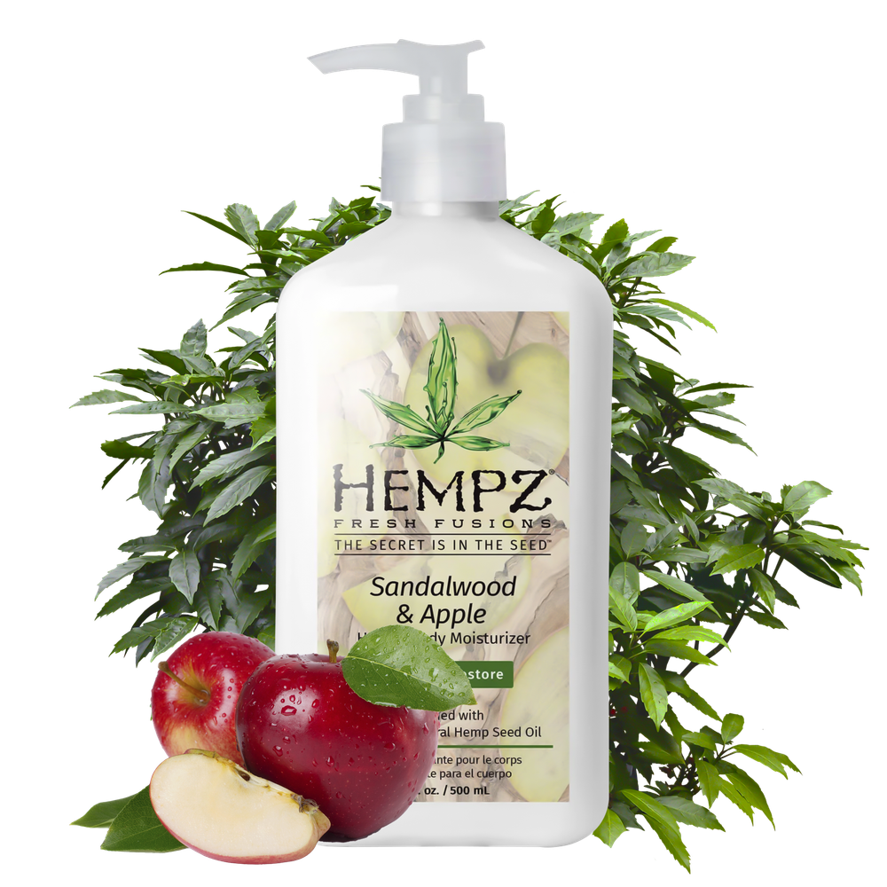 HEMPZ Sandalwood & Apple Herbal Body Moisturizer