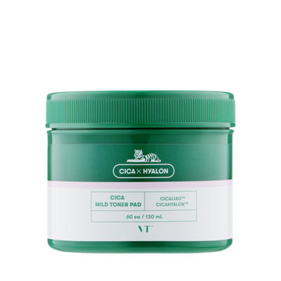 Vt Cosmetics Cica Mild Toner Pad