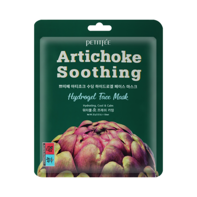 PETITFEE Artichoke Soothing Hydrogel Face Mask, 32 g.