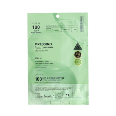 VT Cosmetics Reti-A Reedle Shot 100 2Step Hydrogel Mask