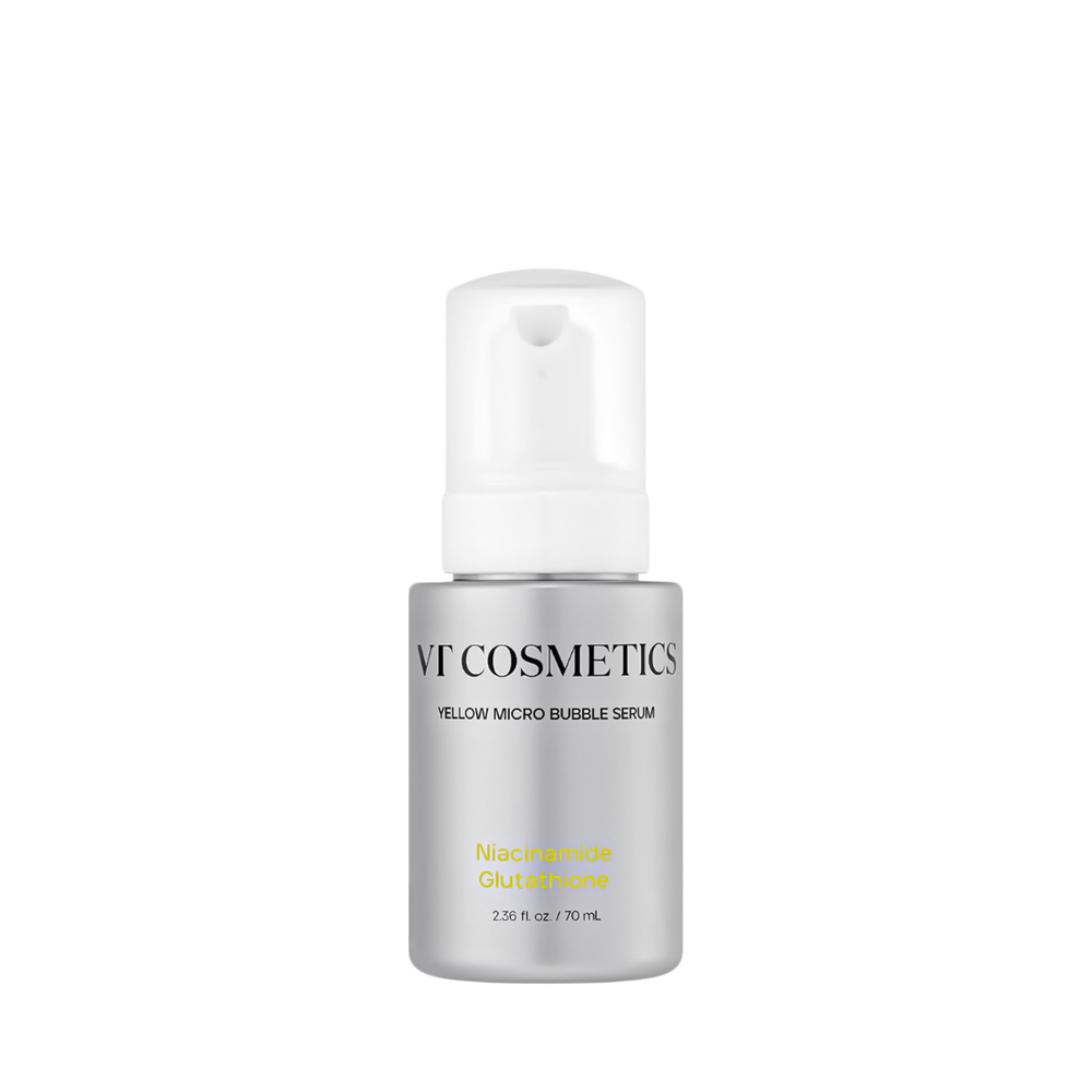 VT Cosmetics Niacinamide Glutathione Yellow Micro Bubble Serum