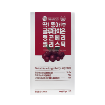 Mippeum Glutathione Lingonberry Jelly Stick