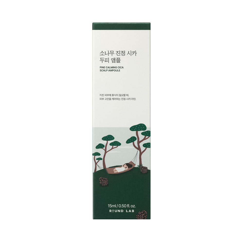 ROUND LAB Pine Calming Cica Scalp Ampoule, 15 ml.