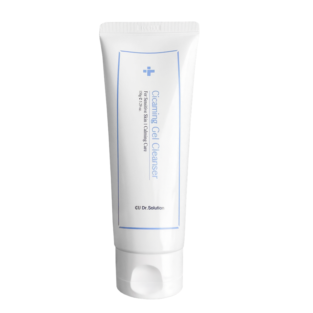 Очищающий гель для лица с центеллой и салициловой кислотой CU Dr. Solution Cicaming Gel Cleanser