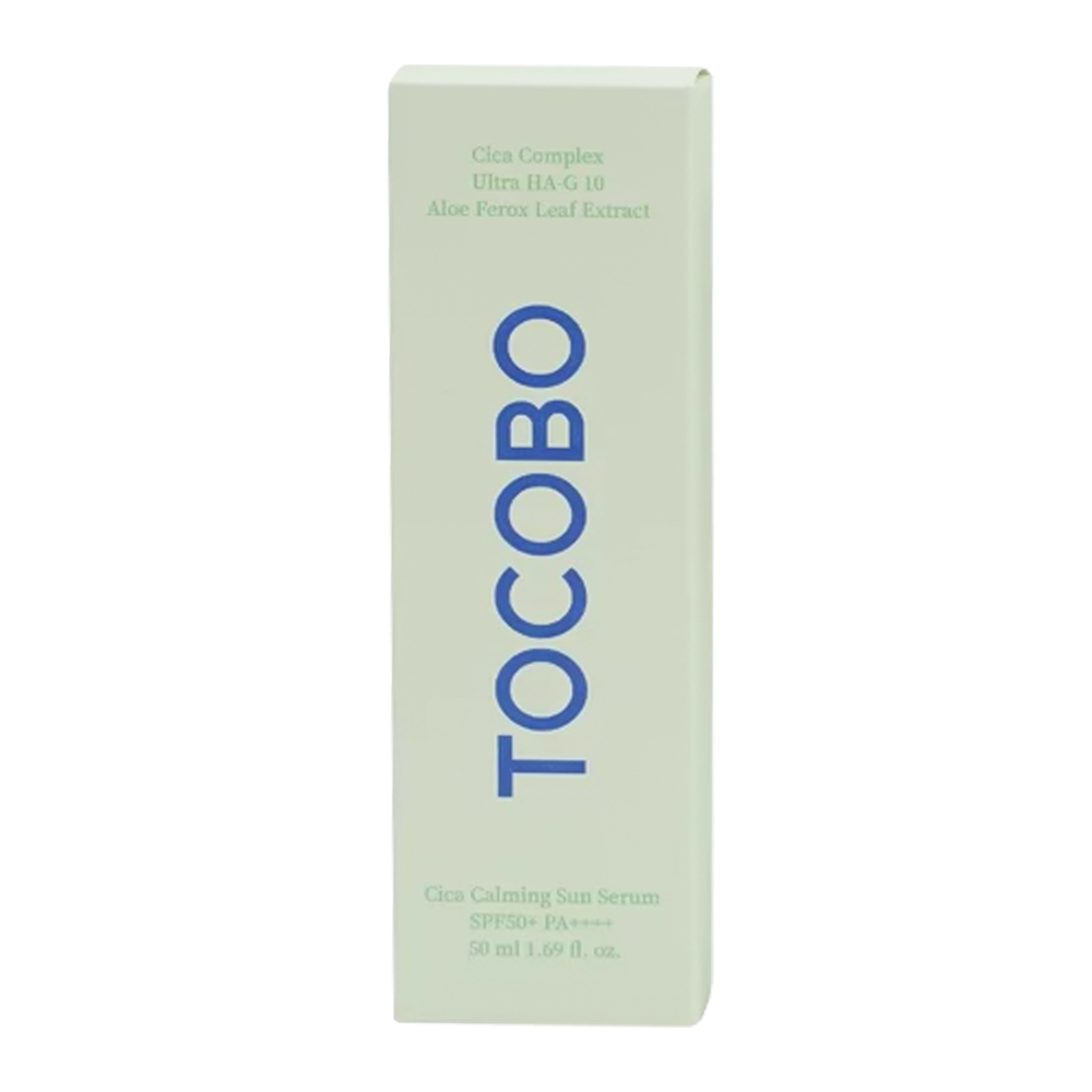 Успокаивающая солнцезащитная сыворотка Tocobo Cica Calming Sun Serum SPF50+ PA++++