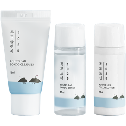 Round lab 1025 Dokdo Deep sea water skin care set mini