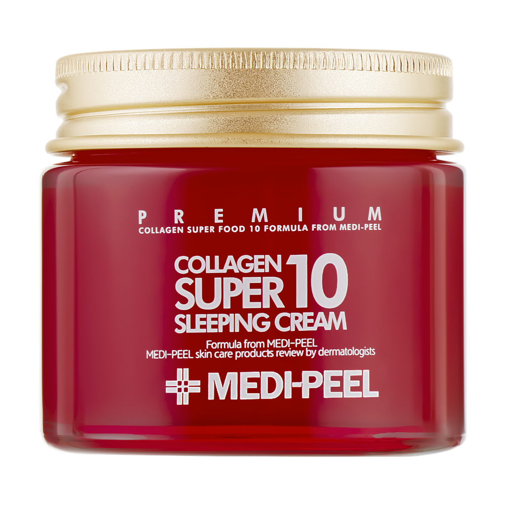 Омолаживающий ночной крем для лица с коллагеном Medi-Peel Collagen Super10 Sleeping Cream