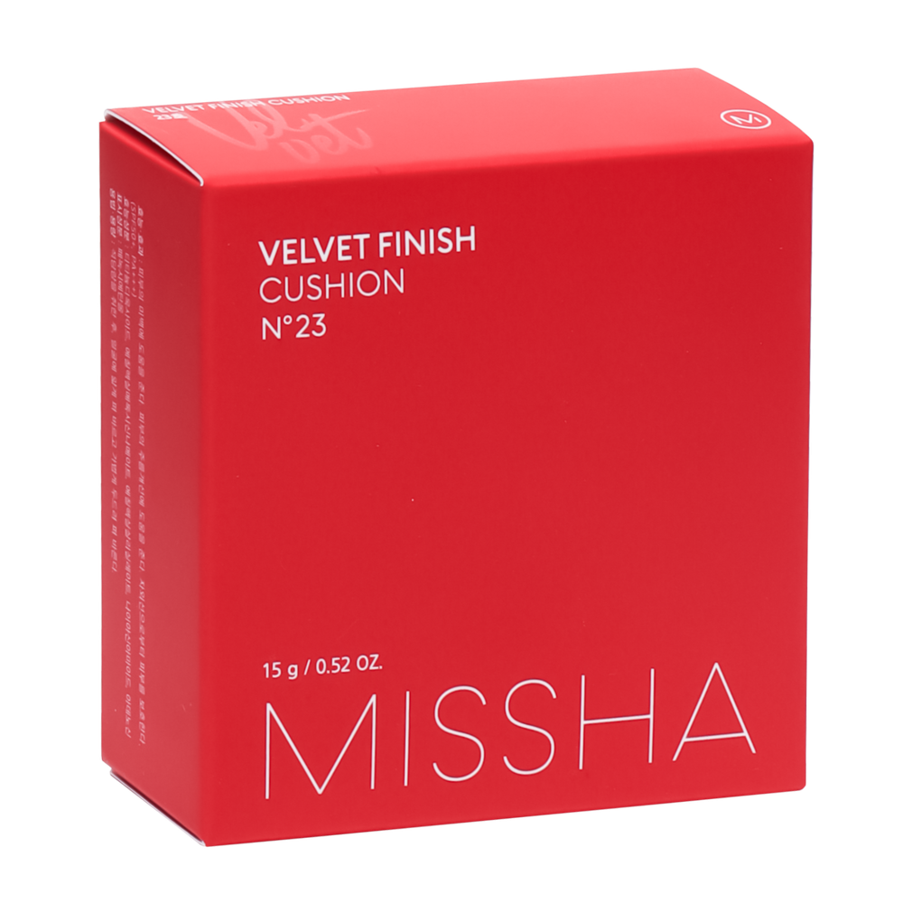 Тональный кушон с матовым финишем Missha Velvet Finish Cushion SPF50+ PA+++ №23