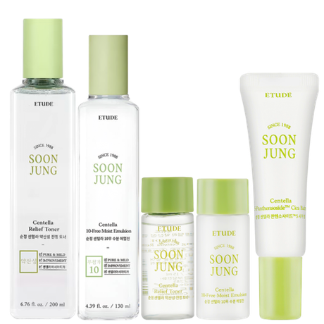 SoonJung centella skin care set 2 kinds Etude House