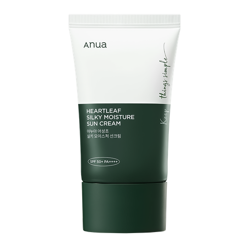 Anua Heartleaf Silky Moisture Sun Cream SPF 50+ PA++++