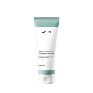 Anua Heartleaf Succinic Moisture Cleansing Foam