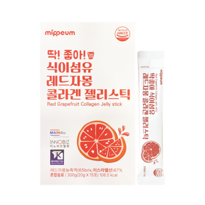 Mippeum RED GRAPEFRUIT COLLAGEN JELLY STICK