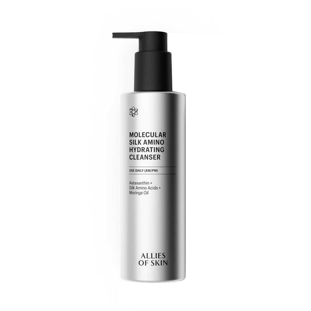 ALLIES OF SKIN Molecular Silk Amino Hydrating Cleanser, 250 ml.