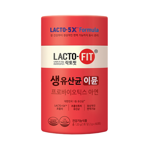 LACTO-FIT Probiotic Immune Zinc 5x Formula