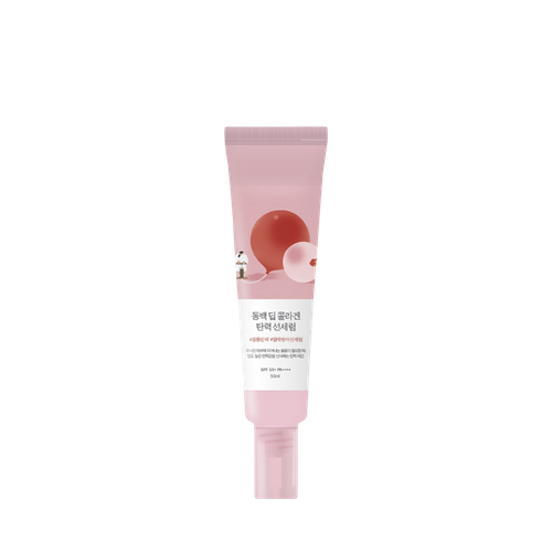 ROUND LAB Camellia Deep Collagen Firming Sun Serum SPF50+ PA++++