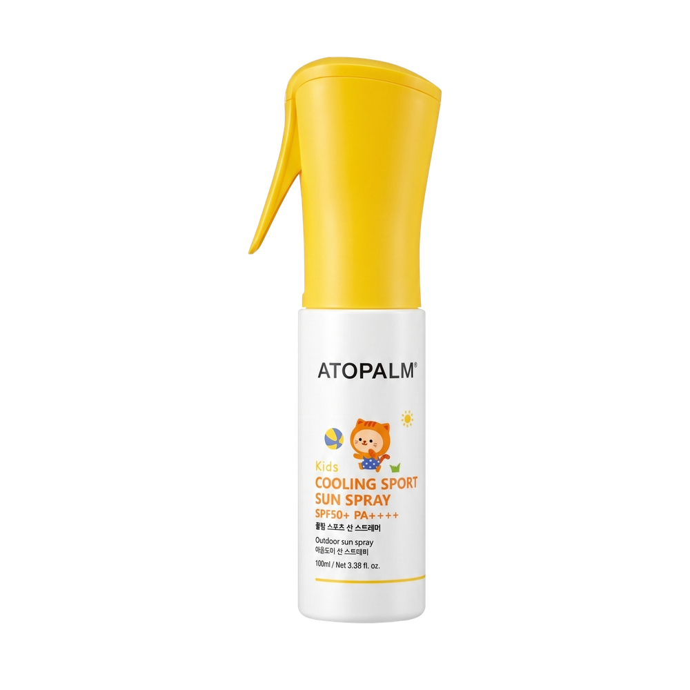 ATOPALM Kids Cooling Sport Sun Spray, 100 ml.