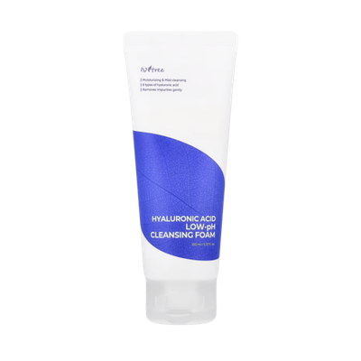 ISNTREE Hyaluronic Acid Low-pH Cleansing Foam, 150 ml.
