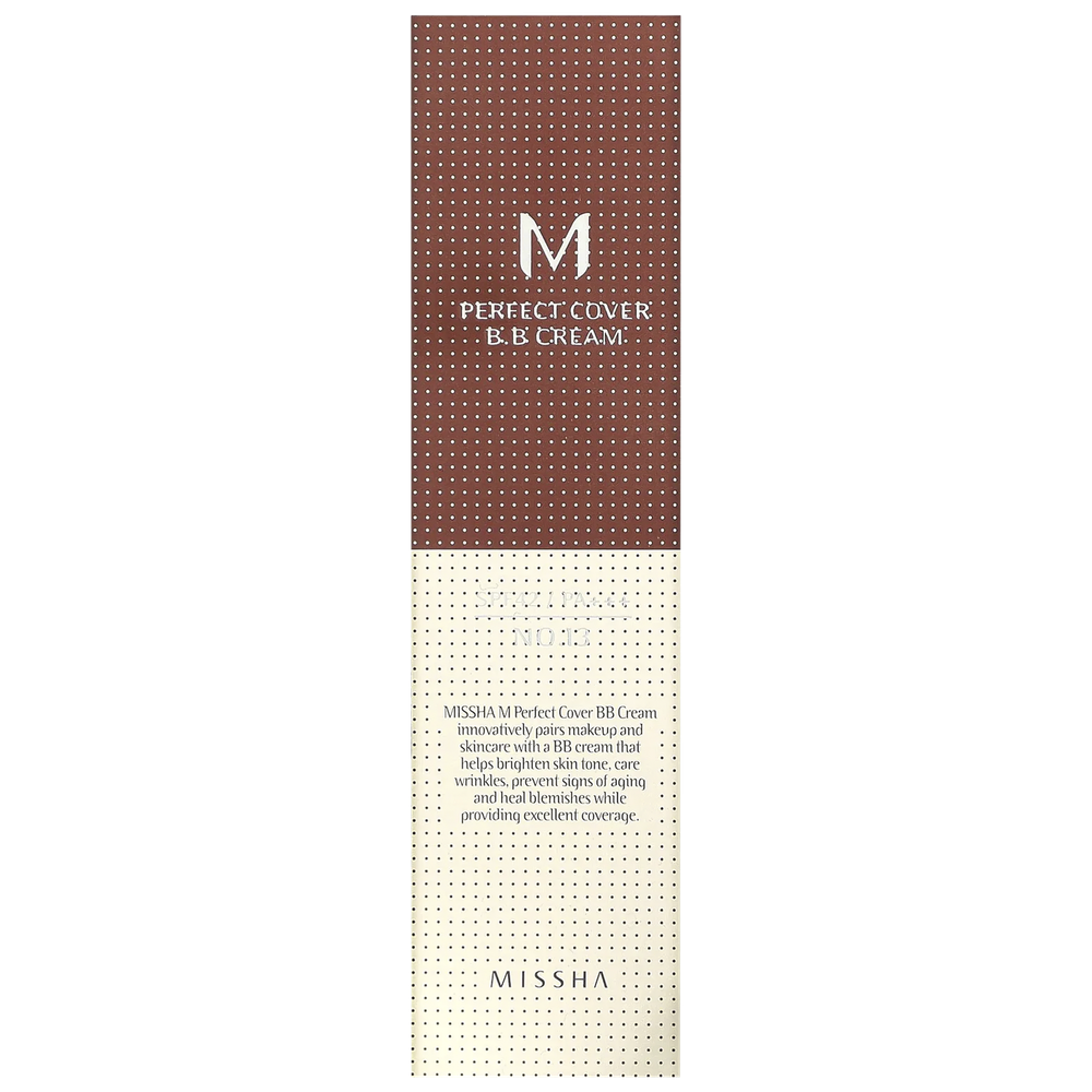 Missha M Perfect Cover BB Cream Тон № 13