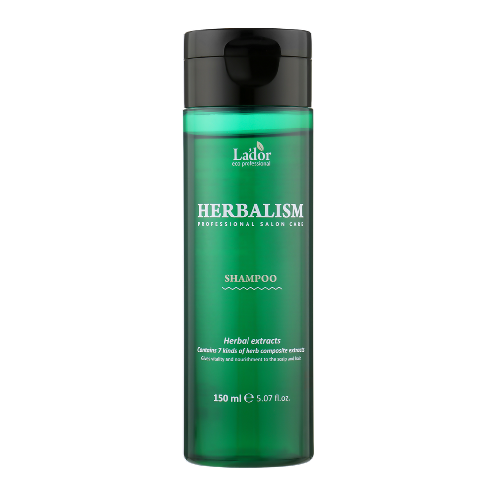 Слабокислотный травяной шампунь с аминокислотами Lador Herbalism Shampoo (150ml)