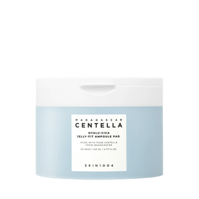SKIN1004 Madagascar Centella Hyalu-Cica Jelly-Fit Ampoule Pad, 140 ml.