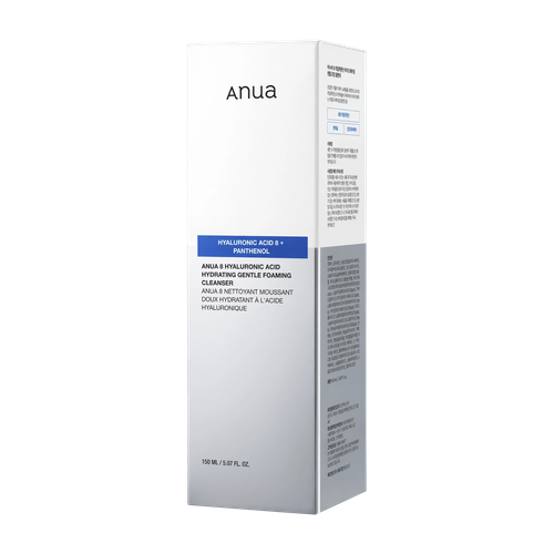 Anua 8 Hyaluronic Acid Hydrating Gentle Foaming Cleanser