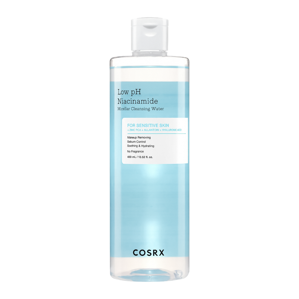 Мягкая мицеллярная вода для снятия макияжа с ниацинамидом Cosrx Low pH Niacinamide Micellar Cleansing Water