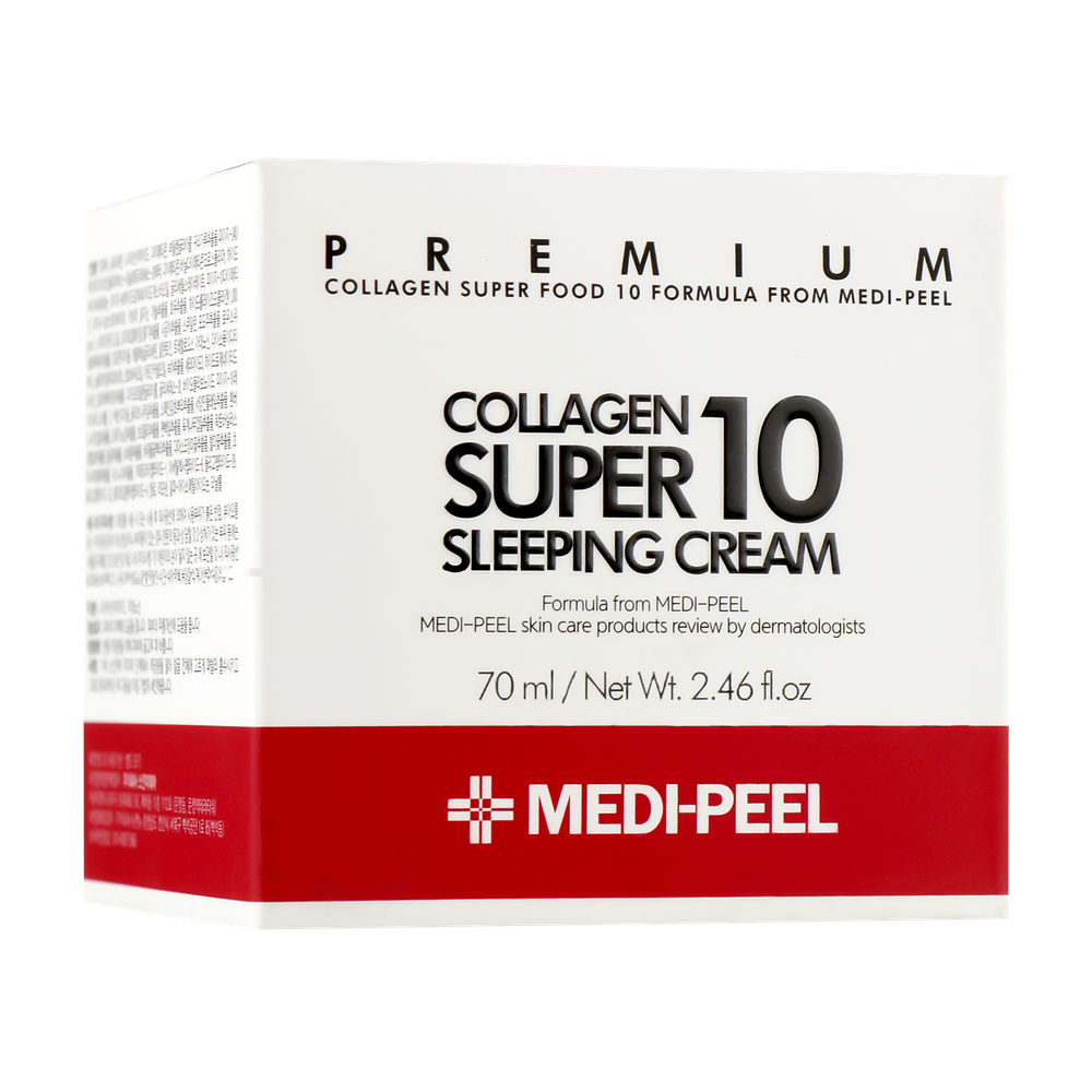 Омолаживающий ночной крем для лица с коллагеном Medi-Peel Collagen Super10 Sleeping Cream