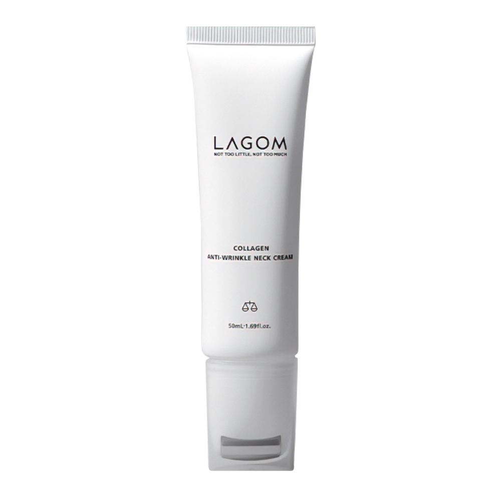 Крем для шеи LAGOM Collagen Anti-Wrinkle Neck Cream