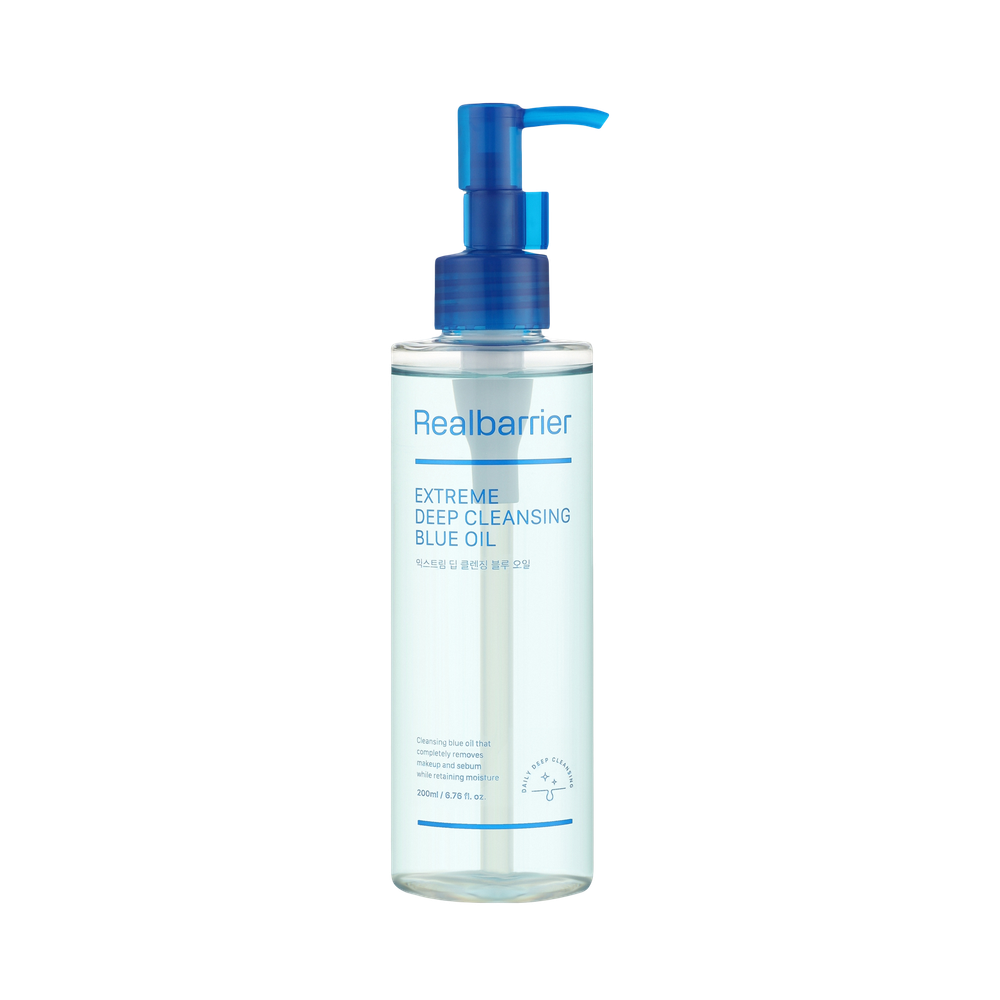 REALBARRIER Extreme Deep Cleansing Blue Oil, 200 ml.