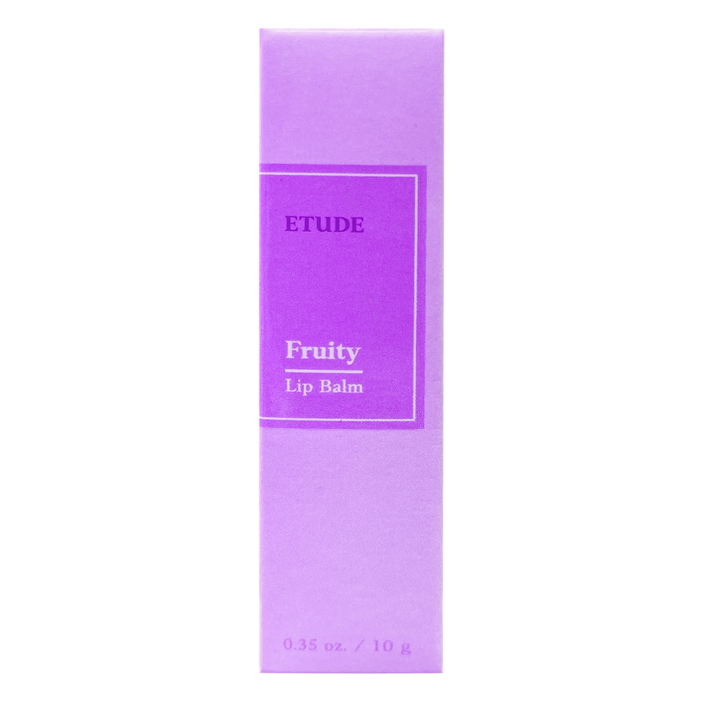 Фруктовый бальзам для губ Виноград Etude House Fruity Lip Balm #03 Grape