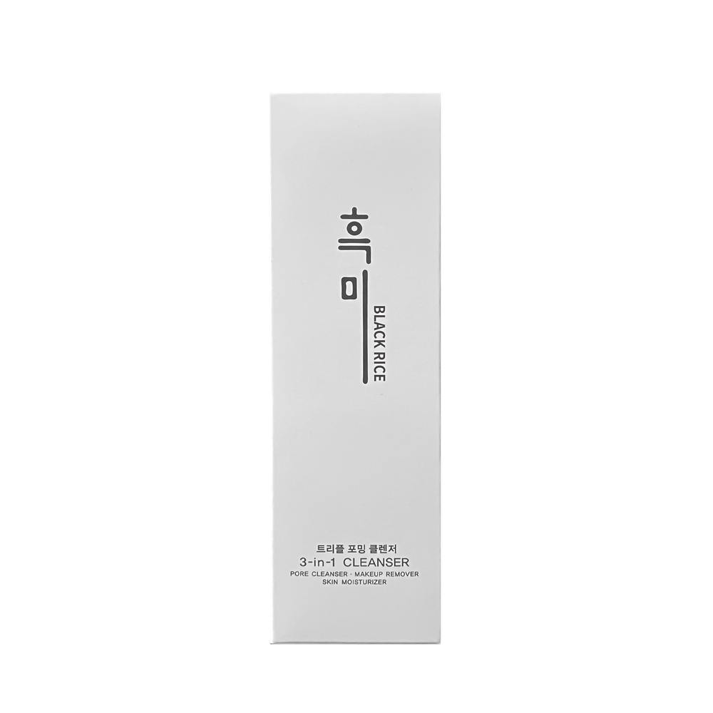 Black Rice Foaming 3-in-1 Cleanser