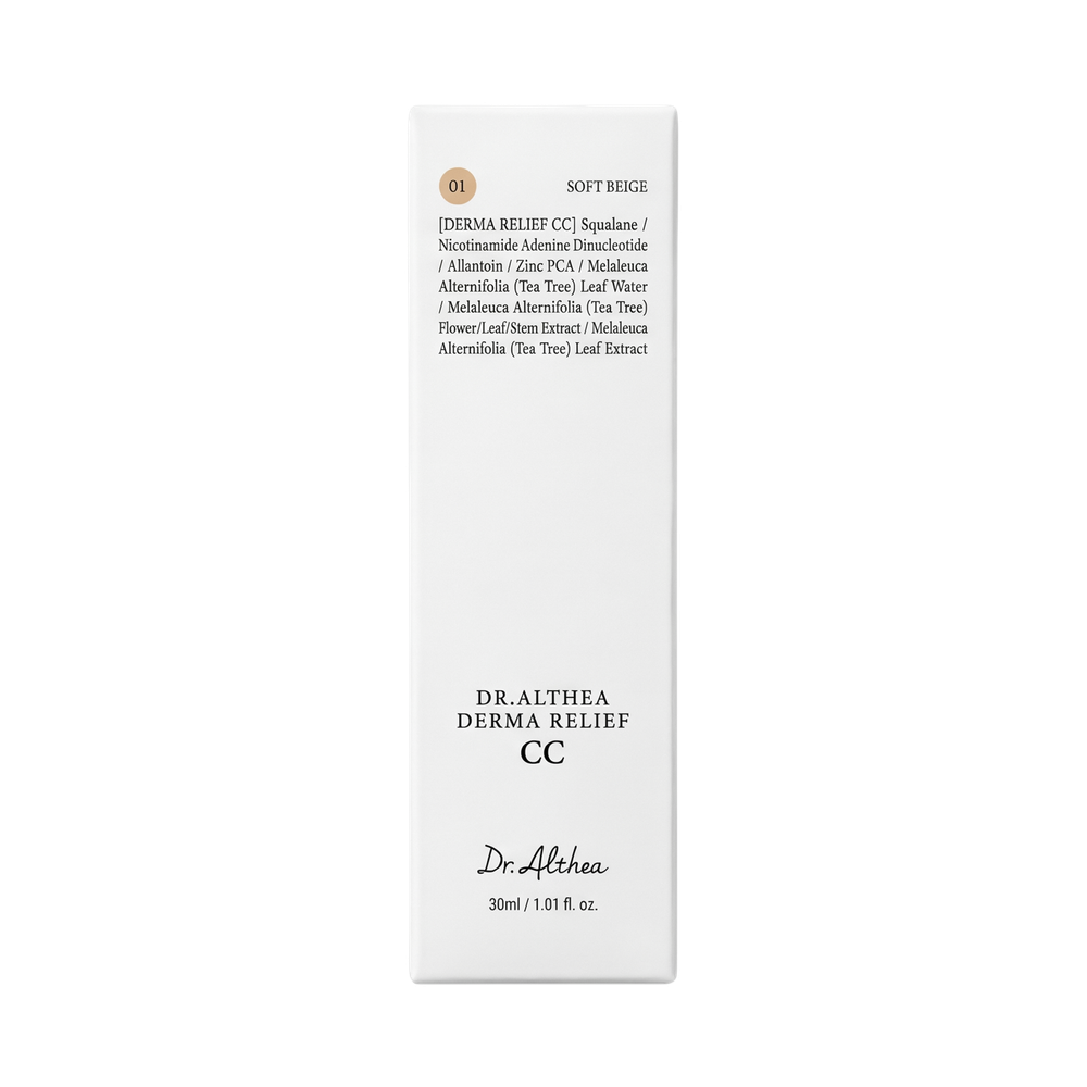 DR. ALTHEA Derma Relief CC 01 Soft Beige, 30 ml.