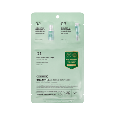 VT Cosmetics Cica Reti-A All In One 3Step Mask